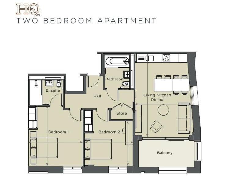 Luxury 2 Bedroom Apartment With Free Parking In The Heart Of York Exteriör bild